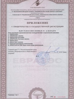 2015.03.25 Щелково - Приложение к сертификату, Профили поливинилхлоридные системы Rehau.